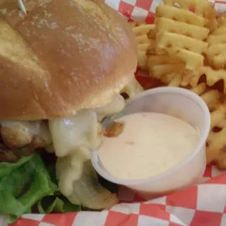 Mushroom Cheeseburger