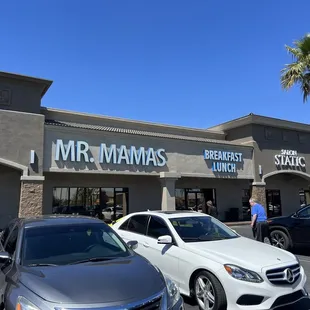Front of restaurant
