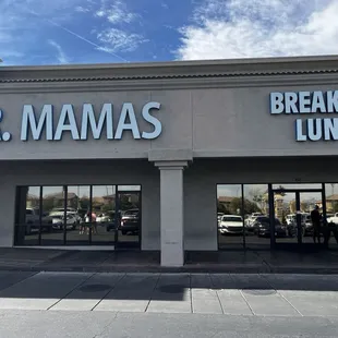 Front of Mr. Mamas