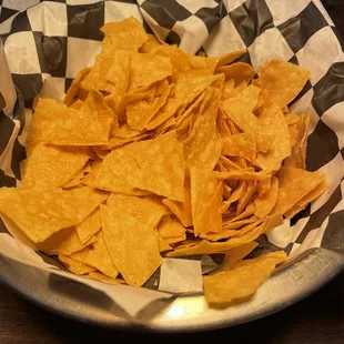 Chips were all broken