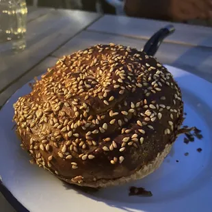 Warm Tahini Bun