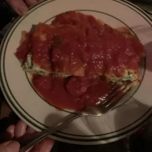 Spinach Lasagna