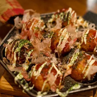 Takoyaki Ball Shaped Octopus Puffs