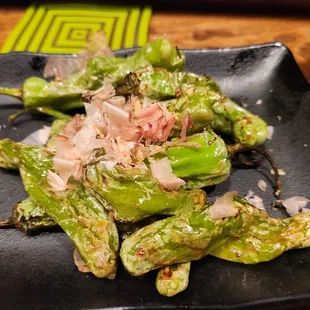 Shishito peppers