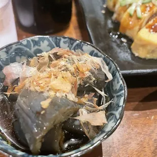 Eggplant in broth