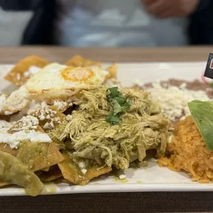 Green sauce Chicken Chilaquiles