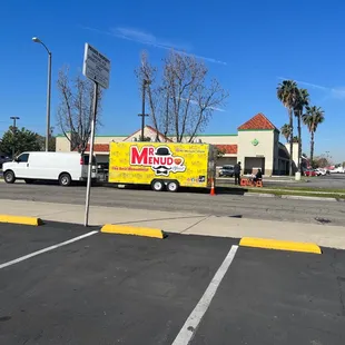Menudo truck at Westman and Washington that parks in Whittier on Thursday and Friday.