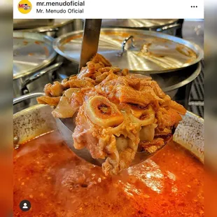 Pata y un rico menudo