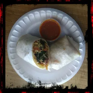Breakfast burrito