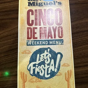Cinco de mayo