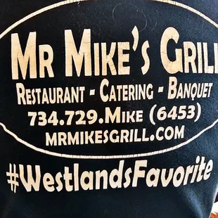 the back of a man's shirt