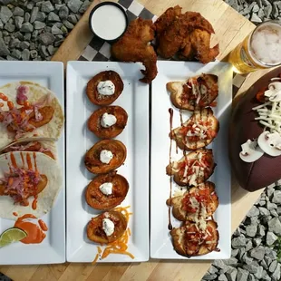 Football and APPETIZERS!