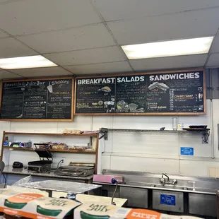 Deli Menu! Prices are pre inflation levels with awesome service to boot !