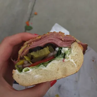 Pastrami on Dutch crunch