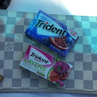 Great variety of gums