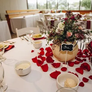 Pre set table - catering