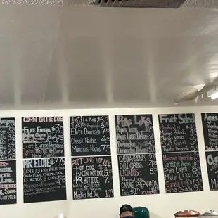 All the options here