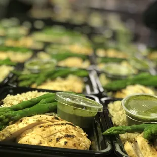 chicken and asparagus