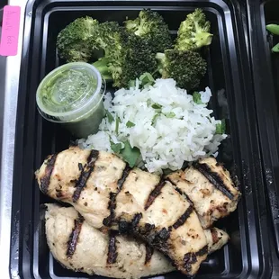 chicken and broccoli