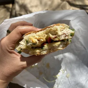 Herb chicken sandwich