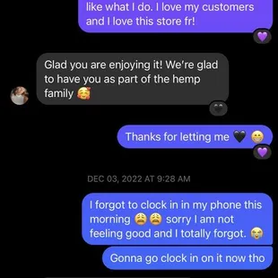 Oh terrible bad employee