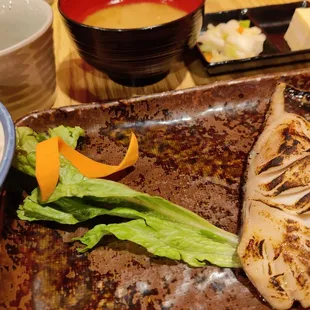 Misoyaki Butterfish Teishoku