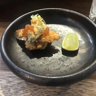 Fried Branzino