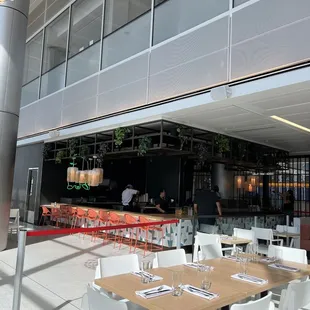 Prepping for opening