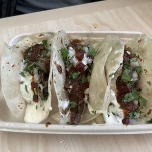 Brisket tacos