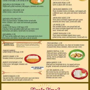 ramen and noodles, menu