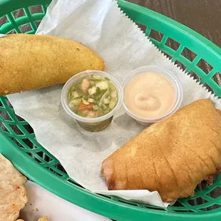Beef and cheese empanadas
