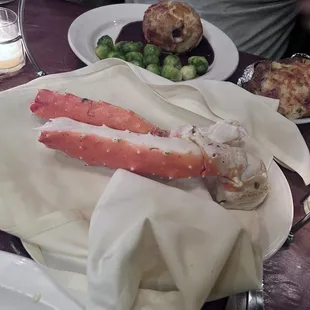 Crab Leg Dinner