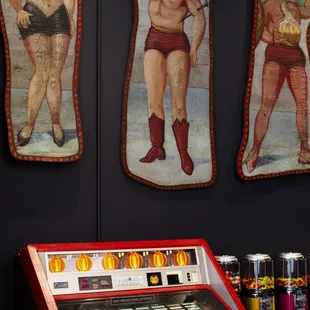 Classic old working juke box!