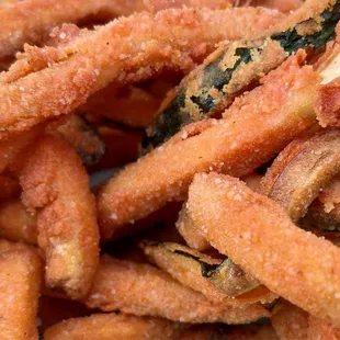 Fried zucchini