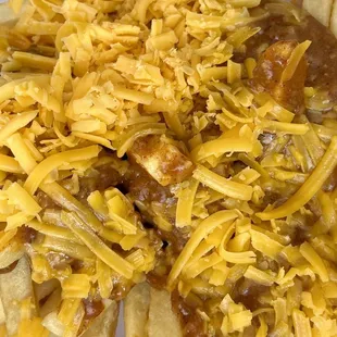 Chili cheese fries