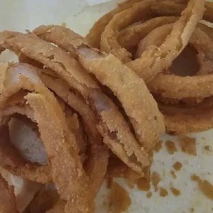 Worst onion rings.