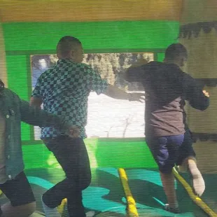 Kids loved the bounce house!