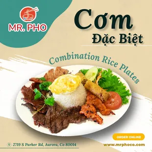 Combination  Rice Plate