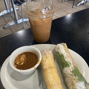 Vegetables Spring Rolls with Tofu