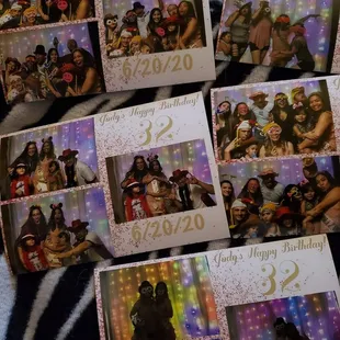 You can choose the format of your 3 photos card!