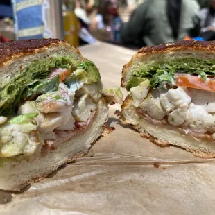 13. Mr. Pickle with pesto and ranch