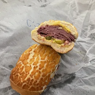 CJ&apos;s Pastrami (on dutch crunch)