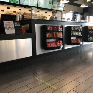 Front counter