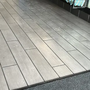 Mostly not clean, floors and tables. Did not see the restroom.