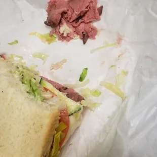 Bloody meat