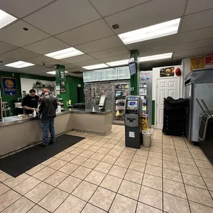 Inside