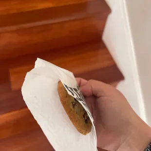 Free Chocolate Chip Cookie