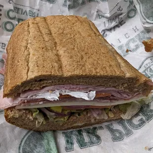 Paper sandwich anyone? The sandwich literally had paper as a filling. Didn't realize it was there until I was chewing chewing paper