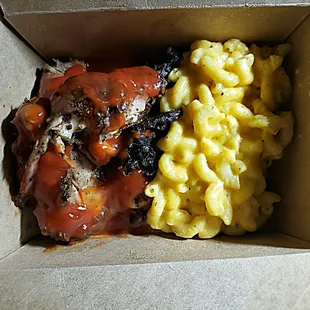 Jerk Chicken and Mac n Please