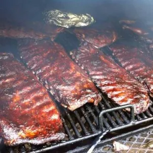 bbq ribs, ribs, food